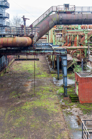 Landschapspark Duisburg-Nord. Maart 2019